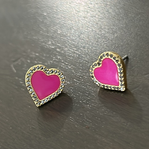 Kate Spade NWOT Take Heart Studs - Picture 6 of 6